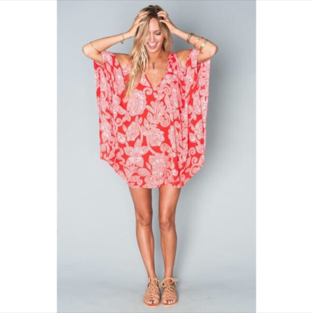 💝5/$35💝 Tunic Bathing Suit Cover Flowy Top - Picture 2 of 2